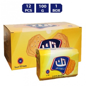 بسكويت تك المالح 100 غ 12 حبه