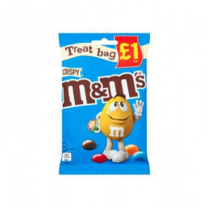 ام اند امز حبيبات شوكولاته كرسبي 77غ