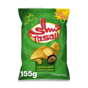 بطاط تسالي بالكمون والليمون 155 غ