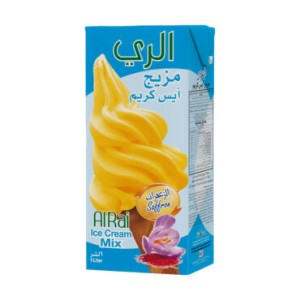 مزيج ايس كريم بنكهه الزعفران 1 لتر