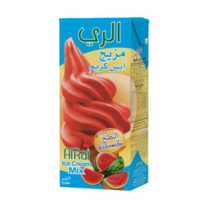 مزيج ايس كريم بنكهه البطيخ الاحمر 1 لتر