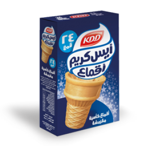 بسكويت ايس كريم اقماع