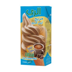 مزيج ايس كريم بنكهه القهوة  1 لتر
