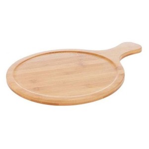 قاعده دائريه خشب للبيتزا حجم صغير