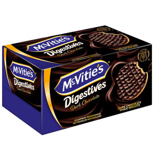بسكويت دايجستف بالقمح مغطى بالشوكولاته داكنه 200غ