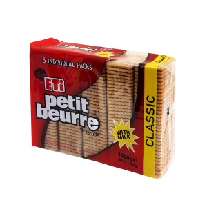 بسكويت بالحليب شاي اي تي 1000 غ 5 حبه