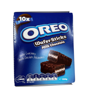 اوريو ويفر ستكس حليب شوكولاتة ١٢٨غ