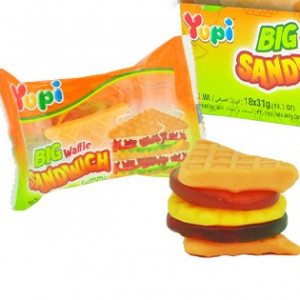 حلاو جيلي يوبي ساندويش جامبو 88 غ 6 حبه