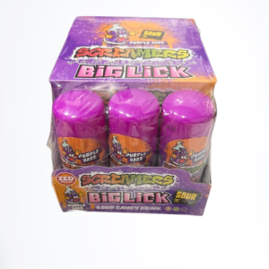 حلاوه اسكريمرز بيج ليك لون بنفسجي حامض 720مل 12حبه