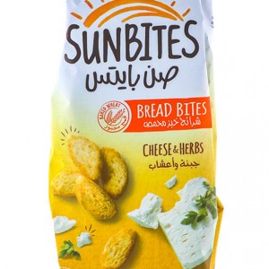 صن بايتس جبنه واعشاب 50غ