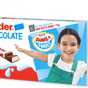 شوكولاته كندر بالحليب كبير 100 غ 10 باكيت